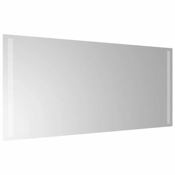 LED огледало за баня, 90x40 см