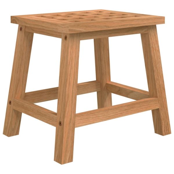 Табуретка стълба 29x22,5x25,5 см масивна орехова дървесина