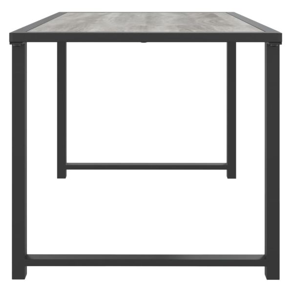 Градинска маса антрацит 55x40x37 cм стомана