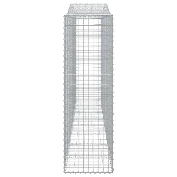 Дъговидна габионна кошница 400x50x160/180 см поцинковано желязо