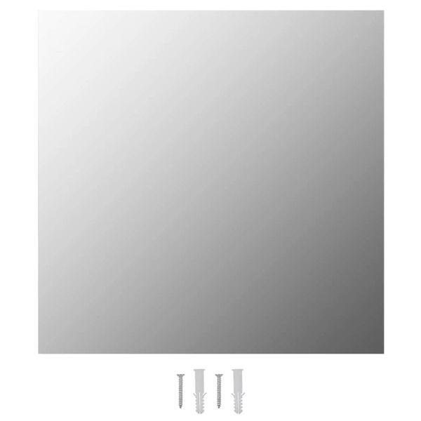 Стенно огледало, 50x50 см, квадратно