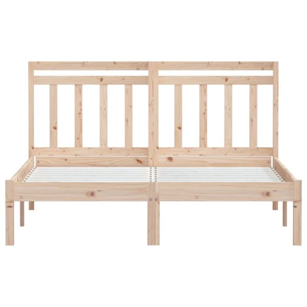 рамка за легло 150x200 см King Size масивно дърво
