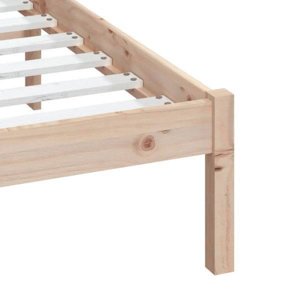 рамка за легло 150x200 см King Size масивно дърво