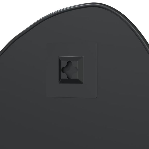 Стенно огледало черно 60x50 см