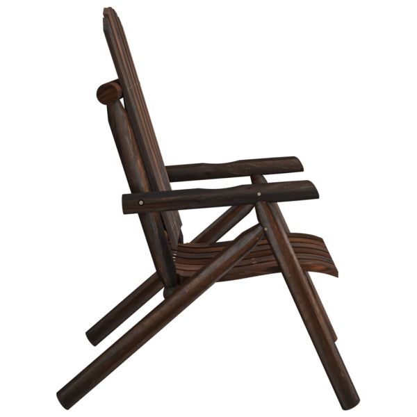 Градински стол, 68x86x103 см, масивен смърч