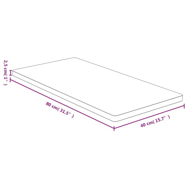 Плот за маса 40x80x2,5 см бамбук