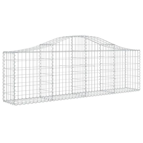 Габионни кошници арка 3 бр 200x30x60/80 см поцинковано желязо