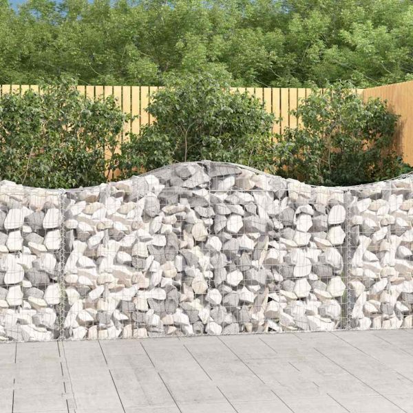 Габионни кошници арка 18 бр 200x30x100/120см поцинковано желязо