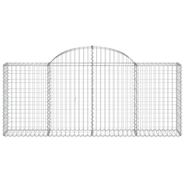 Габионни кошници арка 13 бр 200x30x80/100 см поцинковано желязо