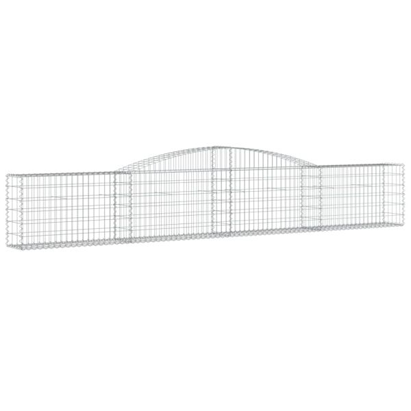 Габионни кошници арка 7 бр 400x30x60/80 см поцинковано желязо