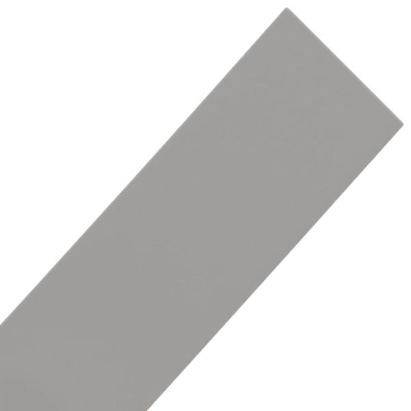 Градински кантове, 5 бр, сиви, 10 м, 10 см, полиетилен
