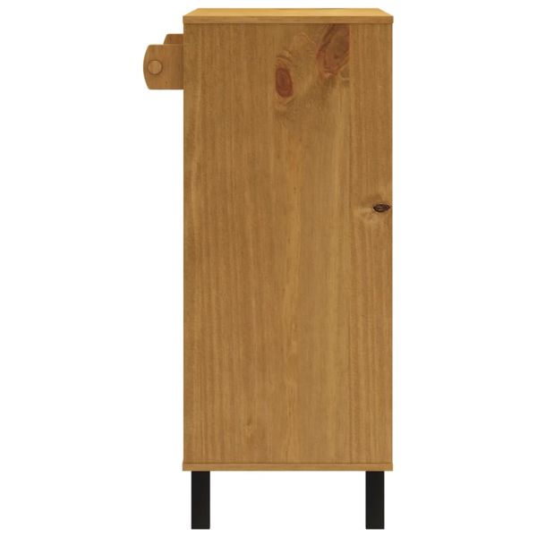 Бар маса "FLAM" 92x45x110 см борово дърво масив