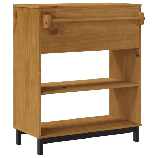Бар маса "FLAM" 92x45x110 см борово дърво масив