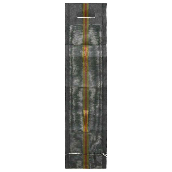 Пясъчни торби, 10 бр, тъмнозелени, 103x25 см, HDPE