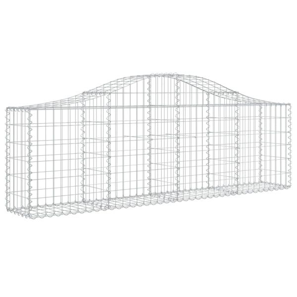 Габионни кошници арка 5 бр 200x30x60/80 см поцинковано желязо