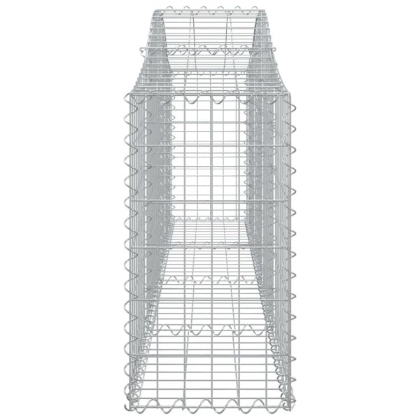 Габионни кошници арка 7 бр 200x30x60/80 см поцинковано желязо