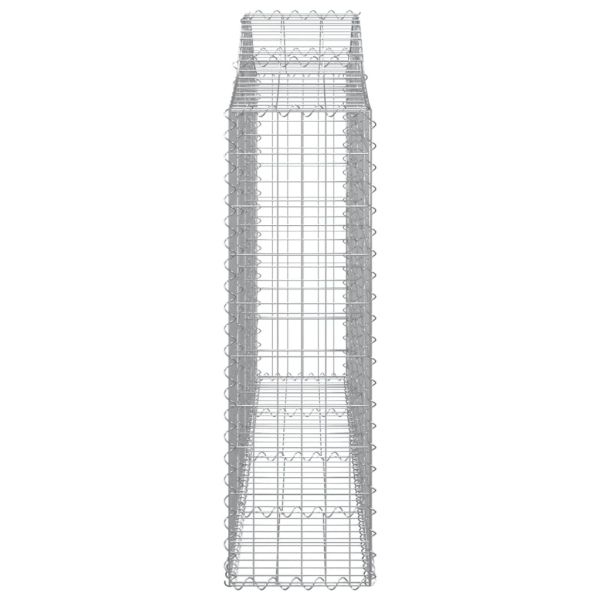 Габионни кошници арка 8 бр 200x30x100/120 см поцинковано желязо