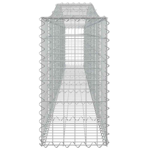 Габионни кошници арка 3 бр 400x30x60/80 см поцинковано желязо