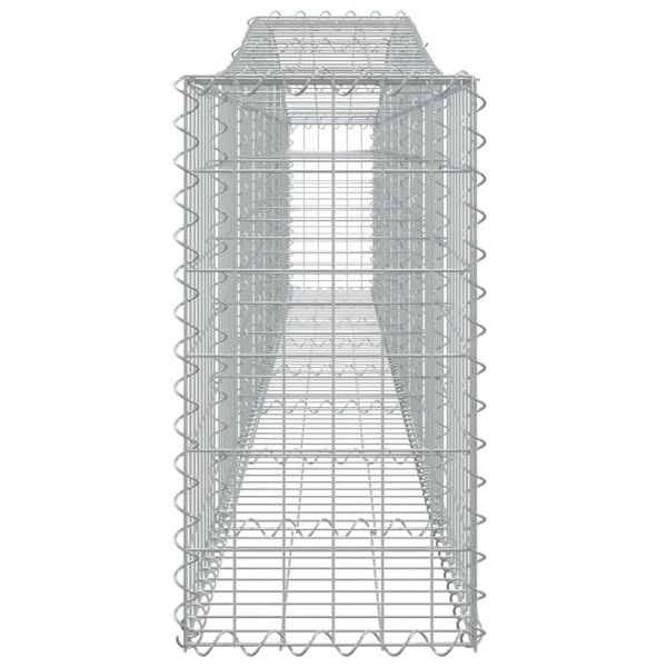 Габионни кошници арка 5 бр 400x30x60/80 см поцинковано желязо