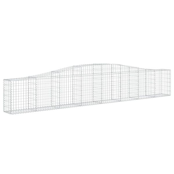 Габионни кошници арка 10 бр 400x30x60/80 см поцинковано желязо