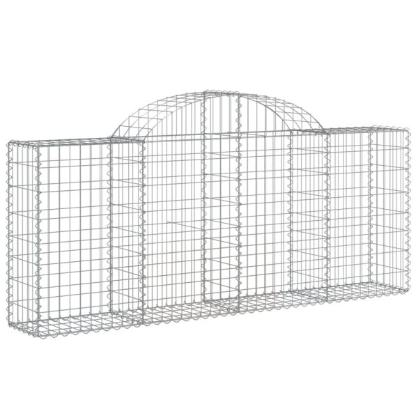 Габионни кошници арка 40 бр 200x30x80/100 см поцинковано желязо