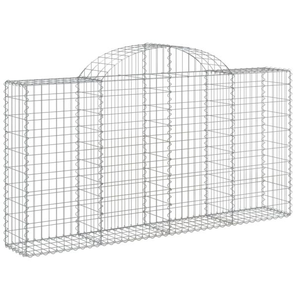Габионни кошници арка 10 бр 200x30x100/120см поцинковано желязо