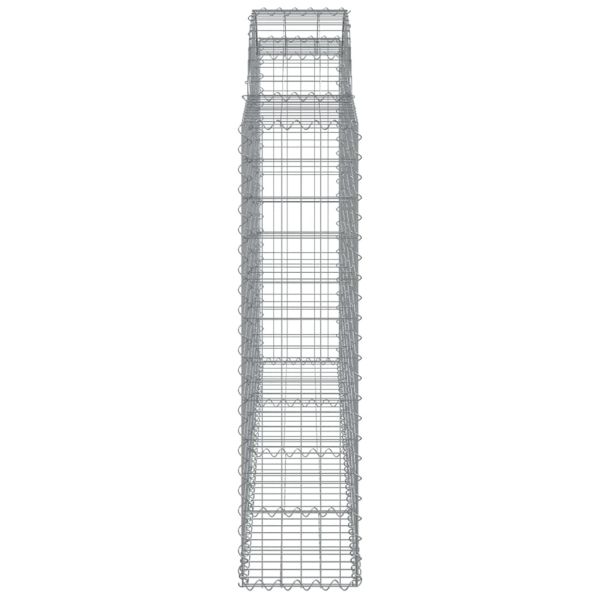 Габионни кошници арка 10 бр 200x30x120/140см поцинковано желязо