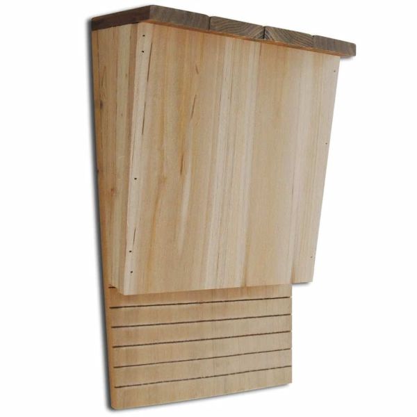 276009 Bat Houses 4 pcs 22x12x34 cm Wood (2x41293)