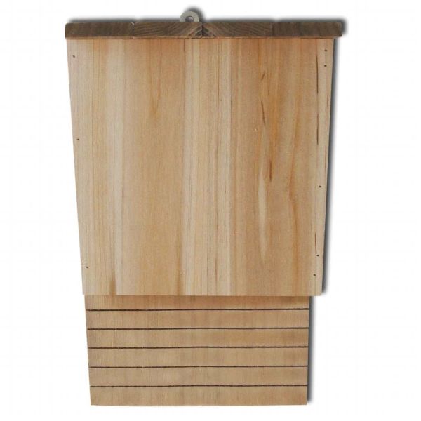 276009 Bat Houses 4 pcs 22x12x34 cm Wood (2x41293)
