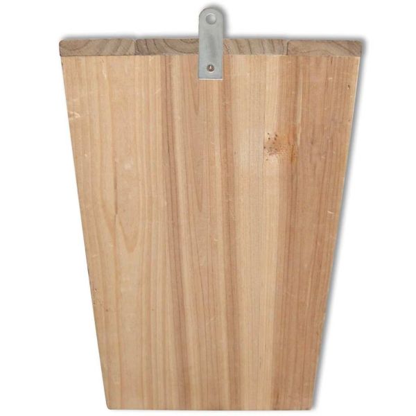 276009 Bat Houses 4 pcs 22x12x34 cm Wood (2x41293)