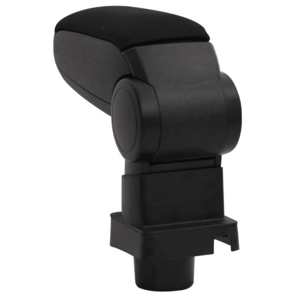 Подлакътник за кола черен 13x31,5x(29-51) см ABS