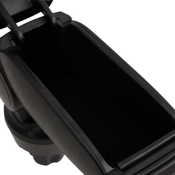 Подлакътник за кола черен 13x33x(33-49) см ABS