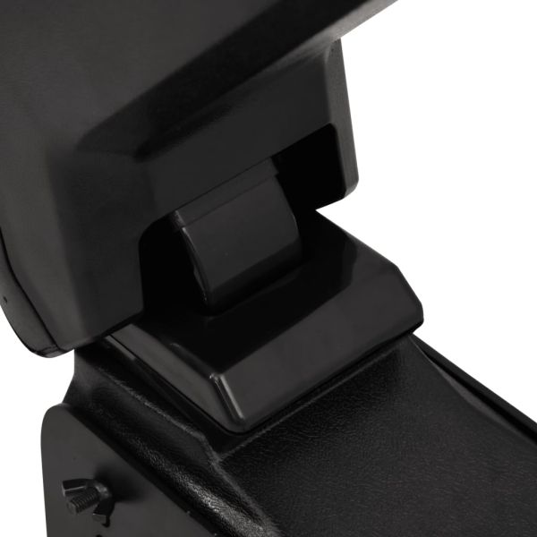 Подлакътник за кола универсален черен 14x30x(32-48,5) см ABS