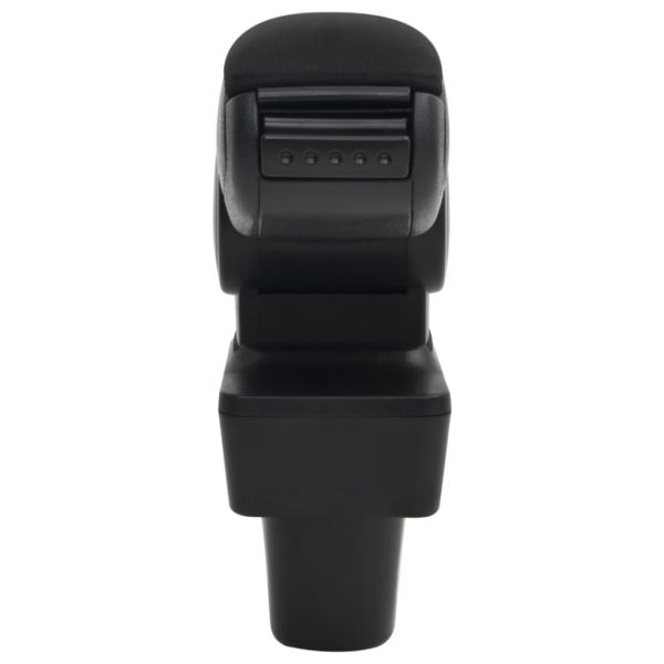 Подлакътник за кола черен 12x36x(33,5-48) см ABS
