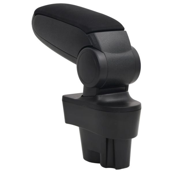 Подлакътник за кола черен 12x36x(33,5-48) см ABS