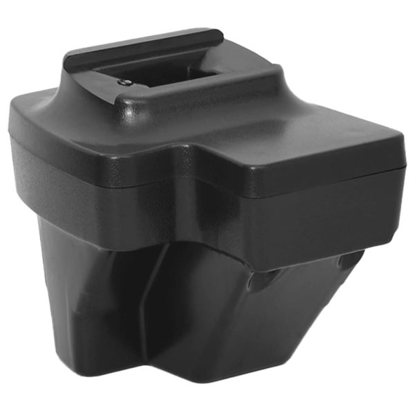 Подлакътник за кола черен 15x35x(33-49,5) см ABS