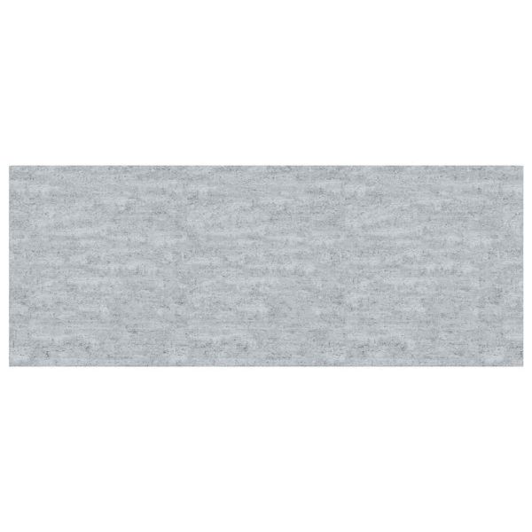 Окачен стенен рафт, бетонно сив, 60x23,5x3,8 см, МДФ