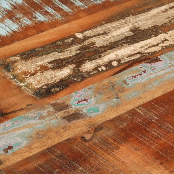 Трапезна маса, 110x55x76 cм, регенерирано дърво масив