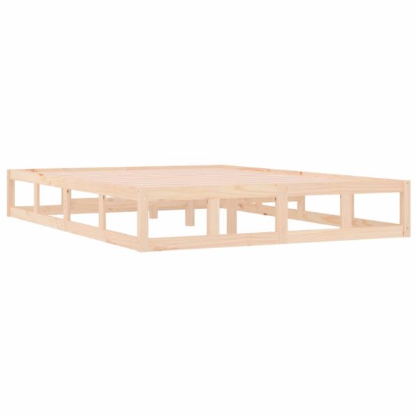 рамка за легло 150x200 см King Size масивно дърво