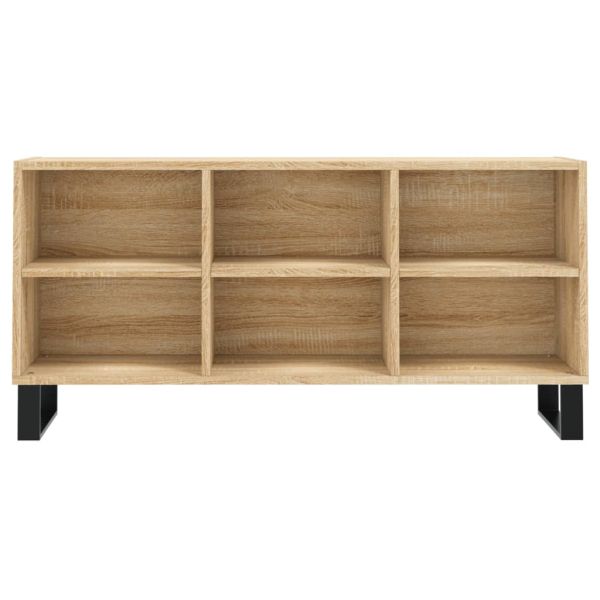 ТВ шкаф, дъб сонома, 103,5x30x50 см, инженерно дърво
