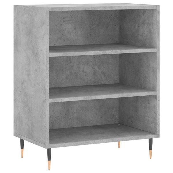 Бюфет бетонно сив 57x35x70 см инженерно дърво