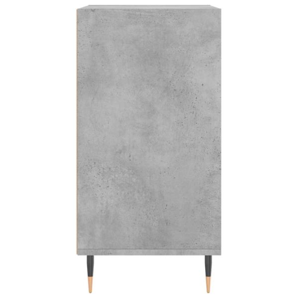 Бюфет бетонно сив 57x35x70 см инженерно дърво