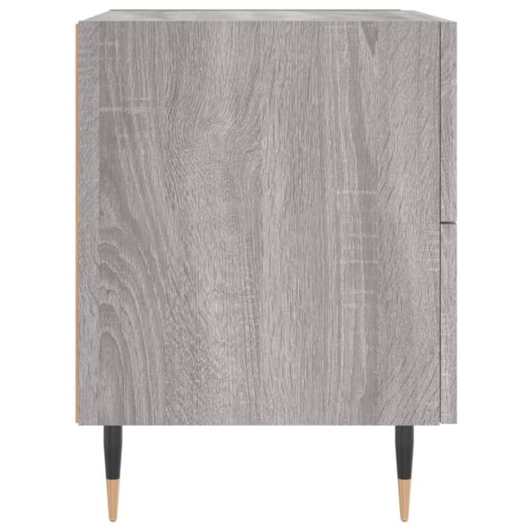 Нощни шкафчета 2 бр сив сонома 40x35x47,5 см инженерно дърво