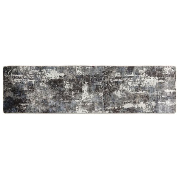 Перящ се килим многоцветен 80x300 см