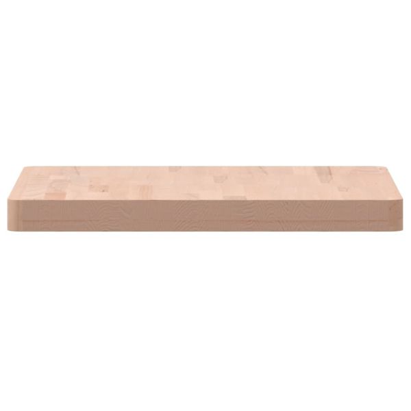 Плот за маса 50x50x4 см квадратен масивен бук
