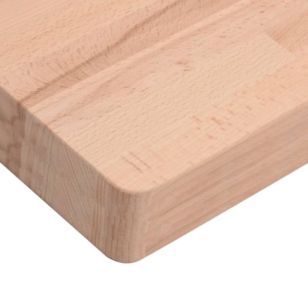 Плот за маса 50x50x4 см квадратен масивен бук
