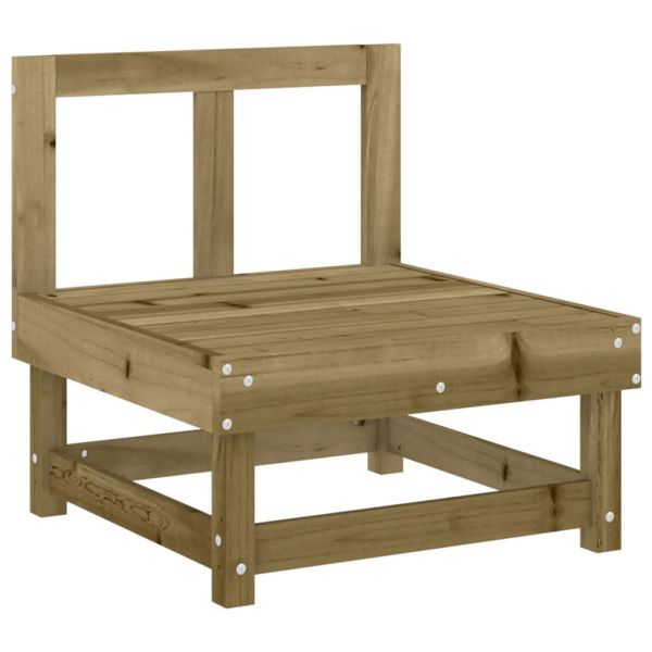 Градински лаундж комплект, 4 части, импрегниран бор