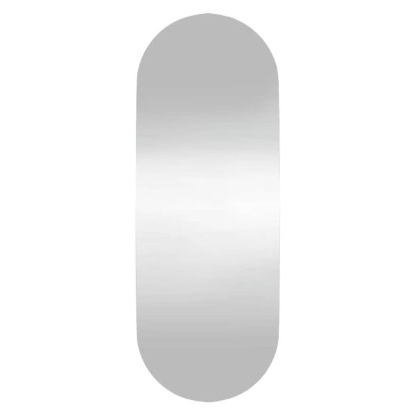 Стенно огледало 15x40 см стъкло овално