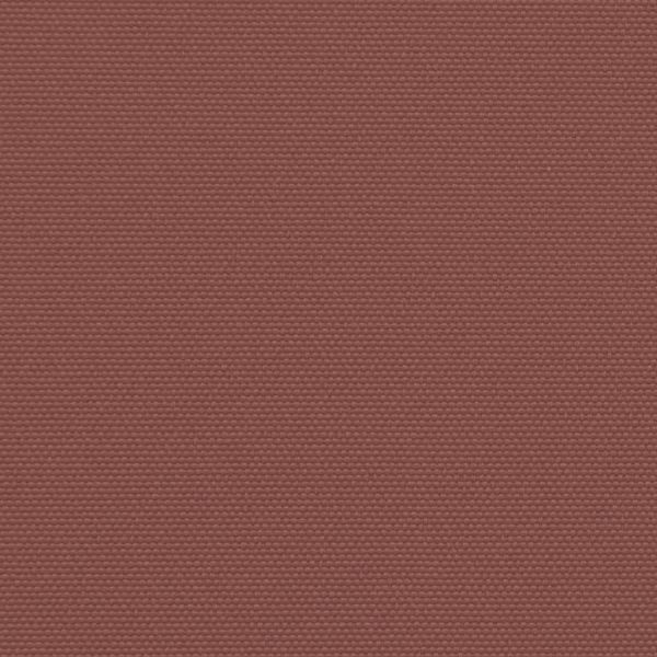 Прибираща се странична тента, кафява, 160x600 см
