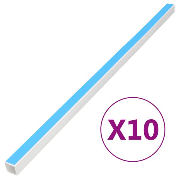 Кабелен канал самозалепващ 40x25 мм 10 м PVC